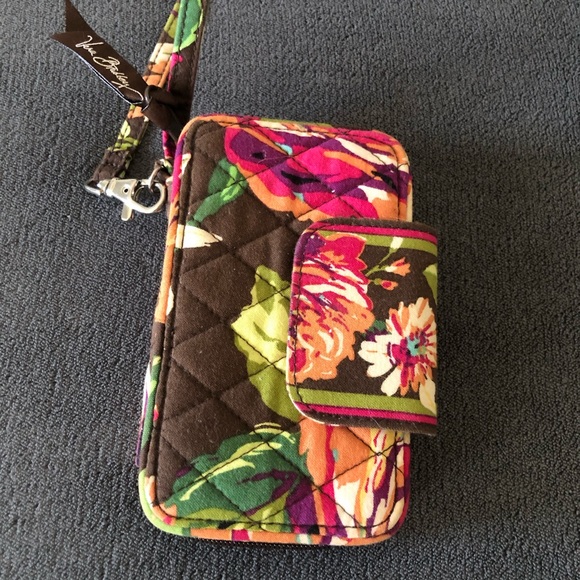 Vera Bradley English Rose Wristlet - Picture 2 of 4